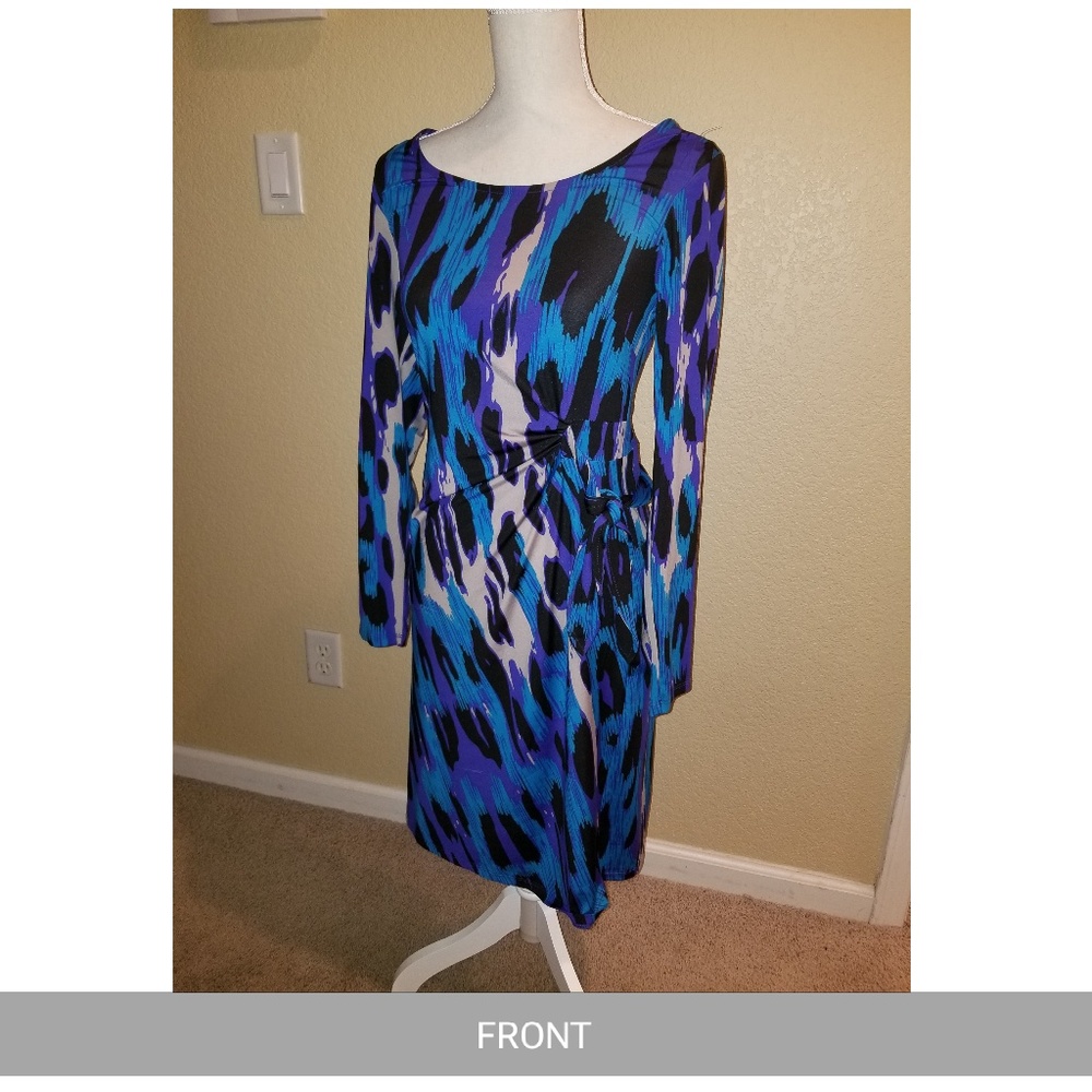 INC International Concepts Faux Wrap Dress